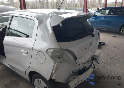 2024 Mitsubishi Mirage Es из США, поврежденный, VIN ML32AUHJ8RH006060